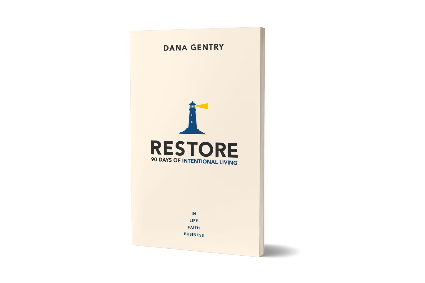 Single Book - RESTORE: 90 Days of Intentional Living