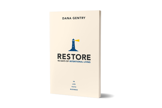 Single Book - RESTORE: 90 Days of Intentional Living
